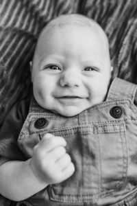 Puyallup Family Photographer Baby Smiling